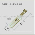 Terminais de conector de fio automotivo DJ611-7.8 * 0.8B